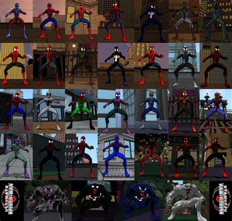 Skins [Ultimate Spider.